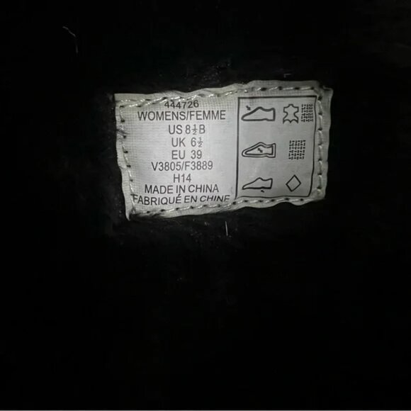 Lands' End Sophia Tall Winter Snow Boots Size 8.5 Faux Fur Suede Cold Weather - Picture 5 of 11